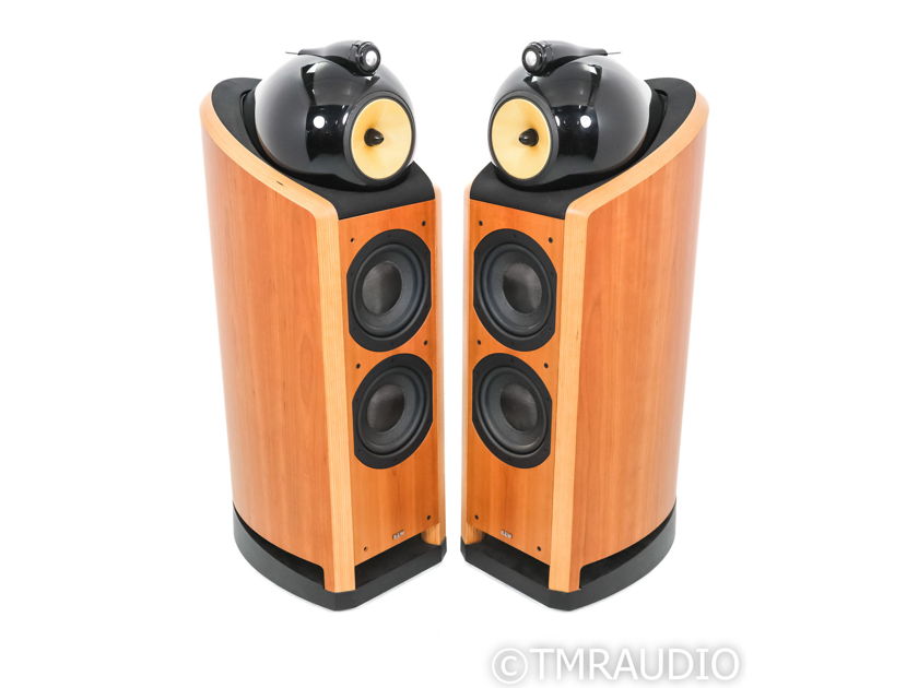 B&W Nautilus 802 Floorstanding Speakers; Cherry Pair (49137)