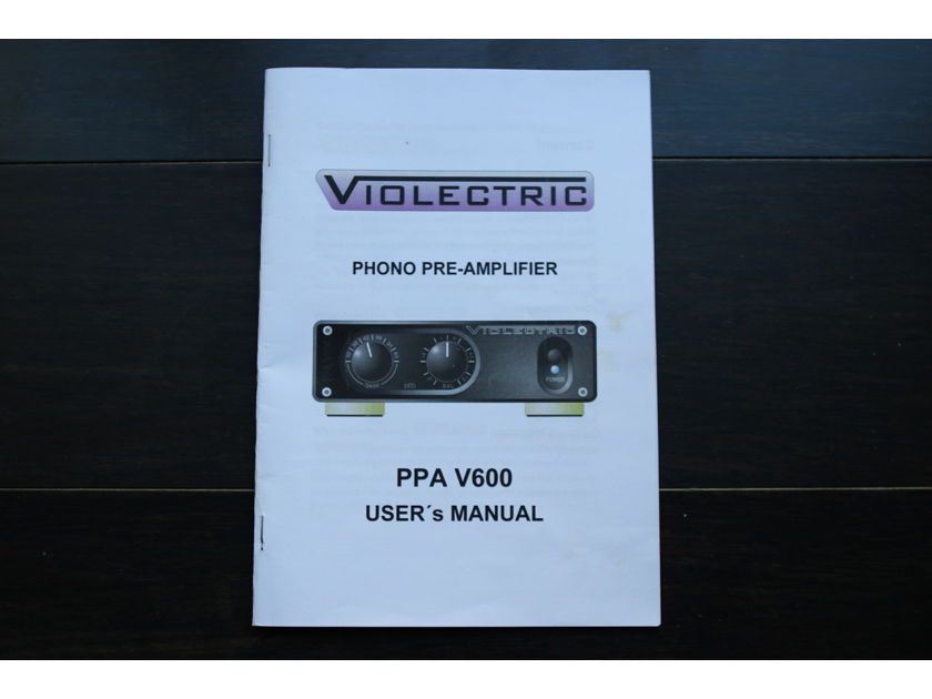 Violectric PPA V600 Phono Stage