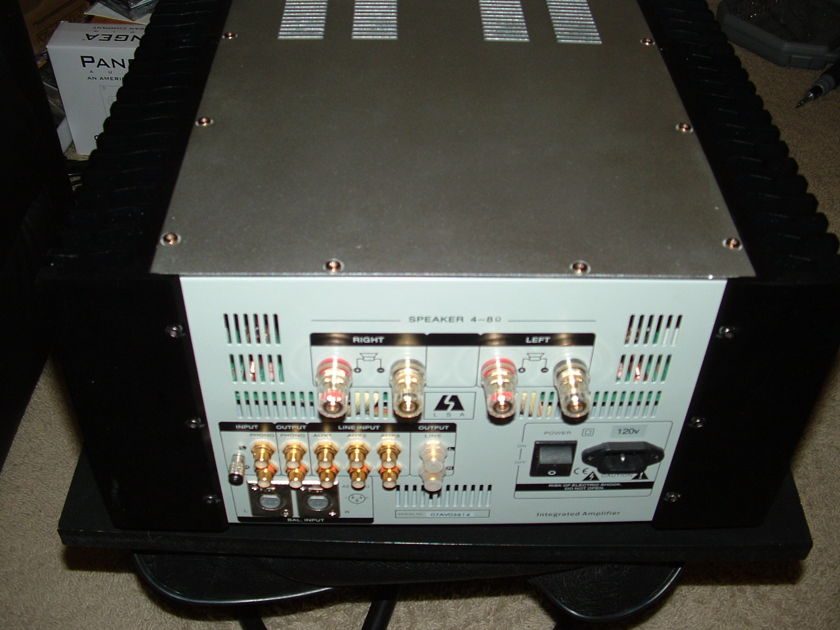 LSA Group Hybrid Signature integrated amp uses 6922 tube.