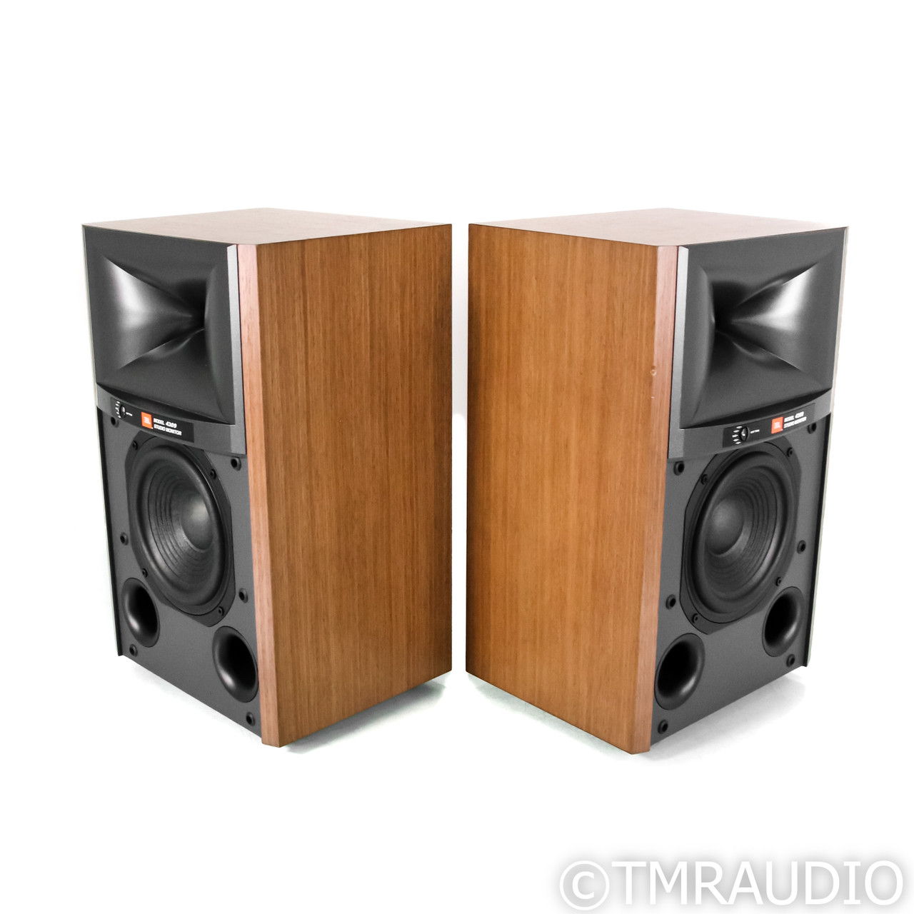 JBL James Lansing 4309 Bookshelf Speakers; Walnut Pair ... 4