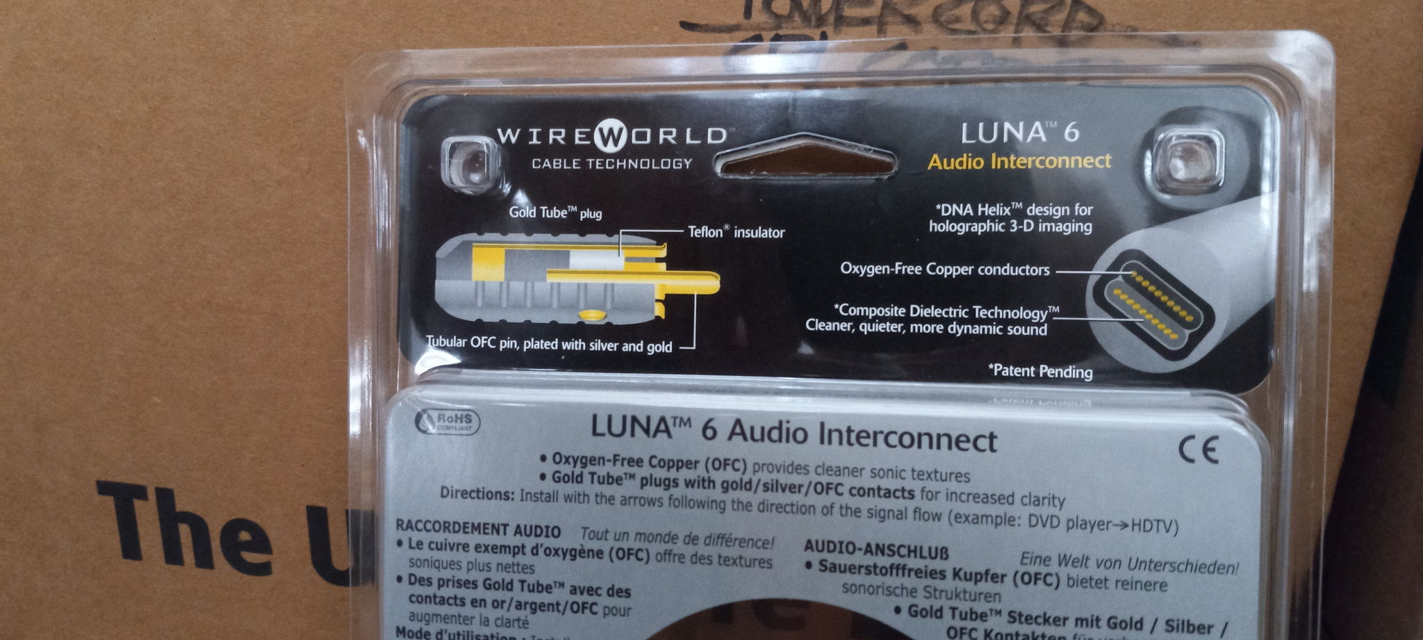 Wireworld Luna 6 audiophile SUBWOOFER cable, 4 meters/1... 8