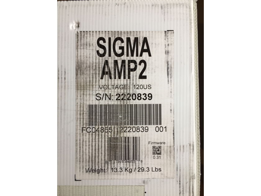 Classe Sigma AMP2 - mint customer trade-in