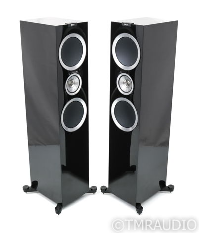 KEF R900 Floorstanding Speakers; Gloss Black Pair (42582)