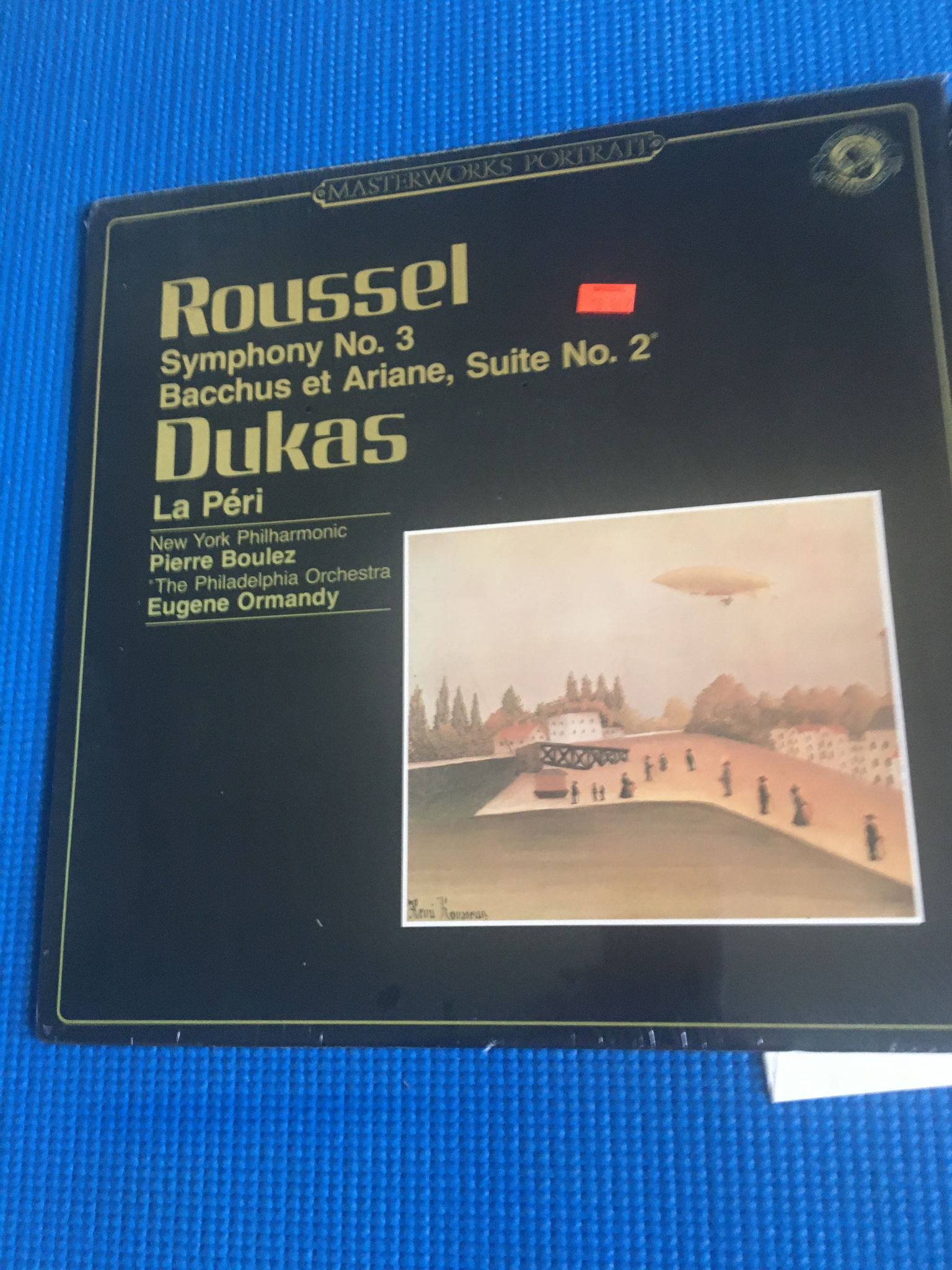 Roussel Dukas Boulez Eugene Ormandy Lp Record  Symphony... 2