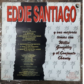 Eddie Santiago - El Romantico De La Salsa EX+ Vinyl LP ...