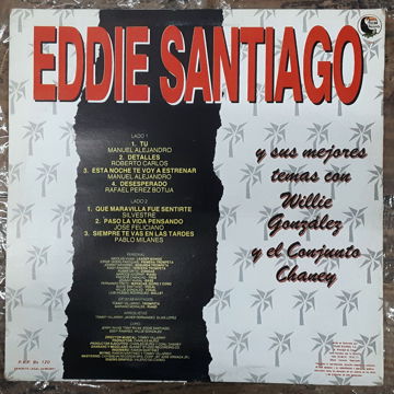 Eddie Santiago - El Romantico De La Salsa EX+ Vinyl LP ...