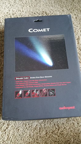 AudioQuest Comet (10 foot pair w/ silver bananas)