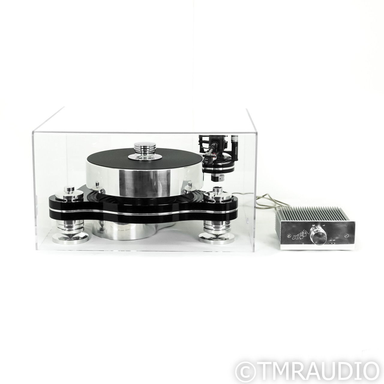 Transrotor Rondino Nero FMD Turntable; Micro Benz LP MC...