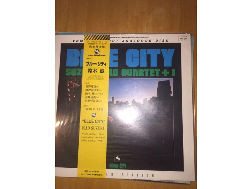 Isao Suzuki Blue City 3 Blind Mice LP