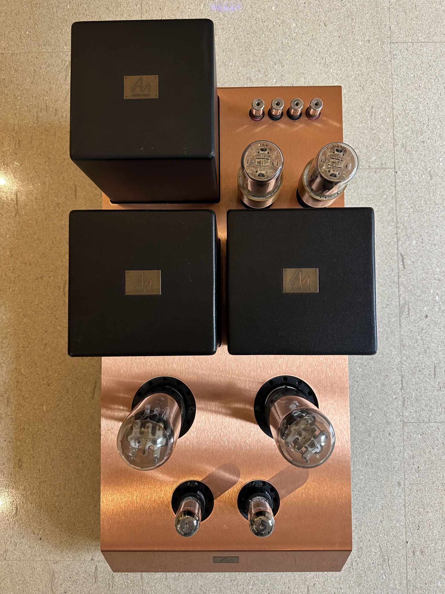 Audio Note (UK) Tomei Kensei + M8 Line Pre-Amplifier 6