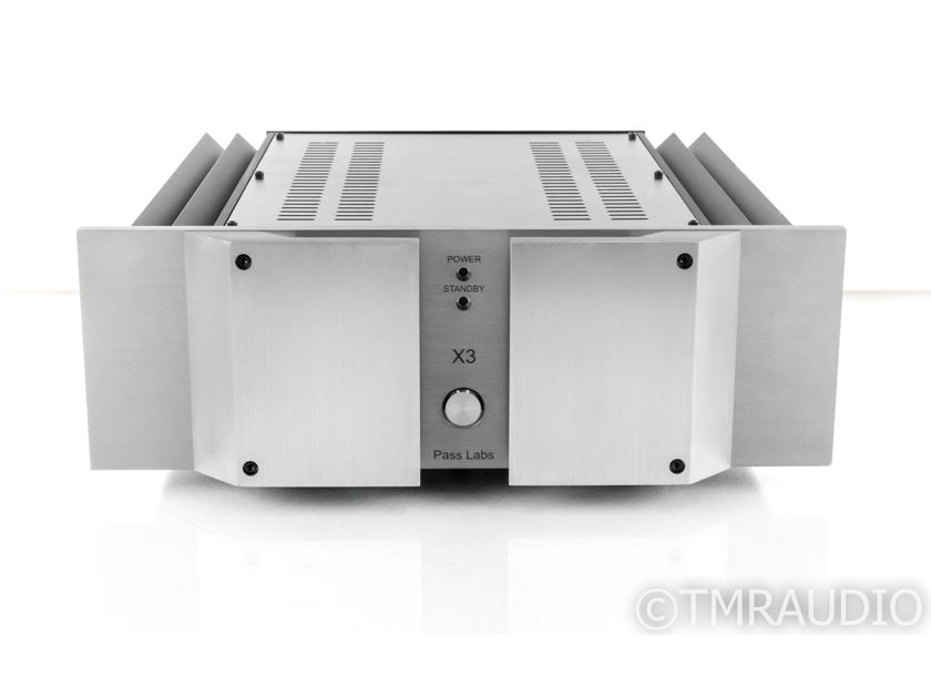 Pass Labs X3 3 Channel Power Amplifier; X-3 (22702)