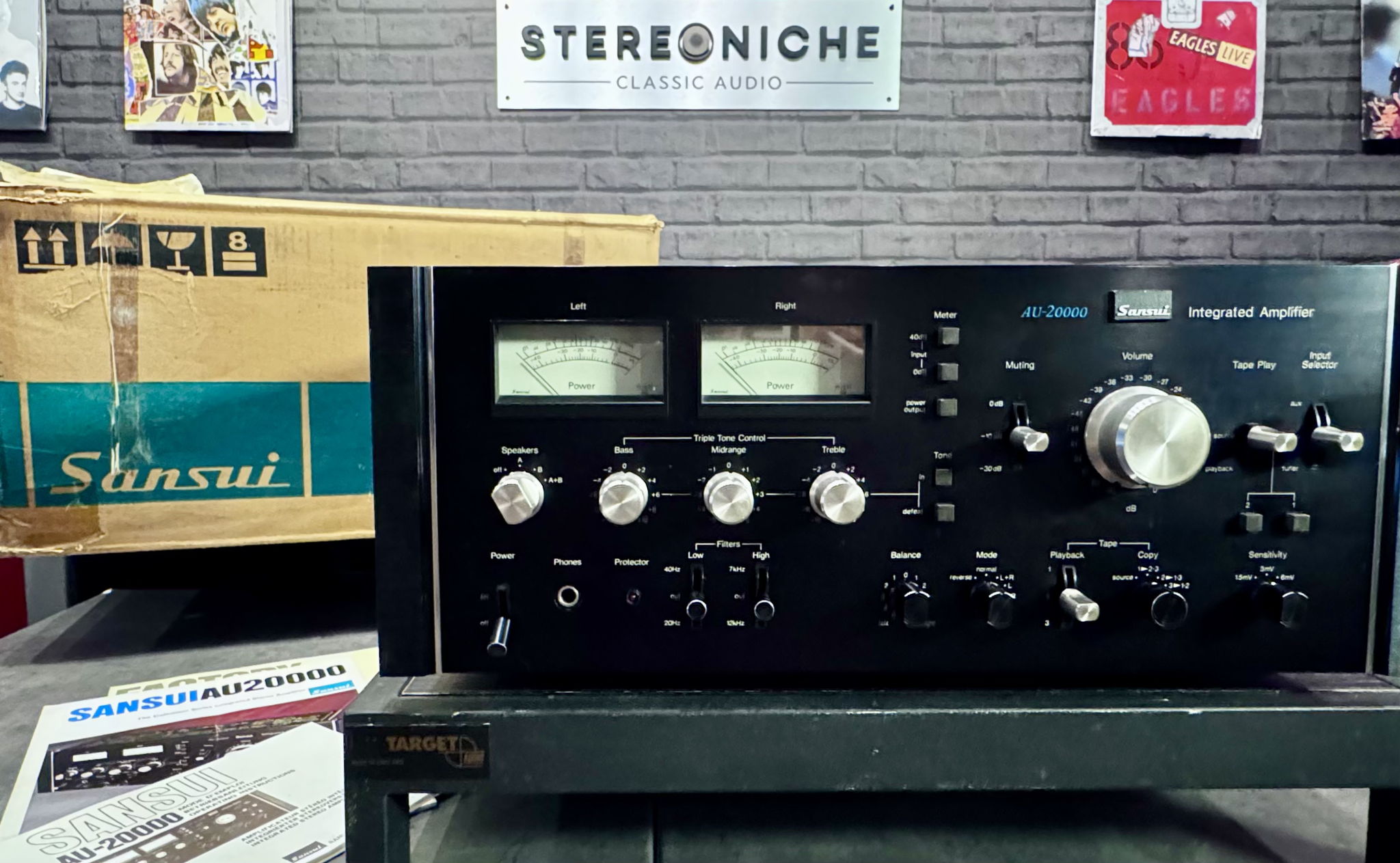 Sansui AU-20000 integrated Amplifier, fully working, be... 4