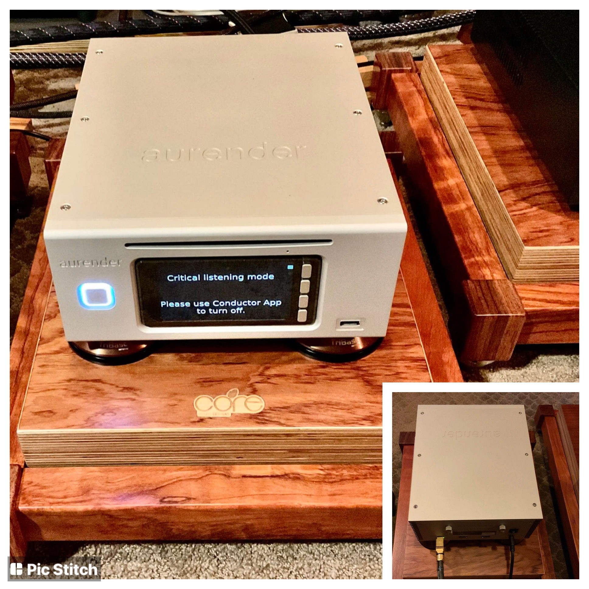 Aurender ACS100 - CD rips and DSD playback (server)