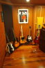 My Guitar Collection from left to right:  Purchased from Neil Young, purchased from Brian Wilson, purchased from Jorma Kaukonen, purchased from John Mayall. mine.