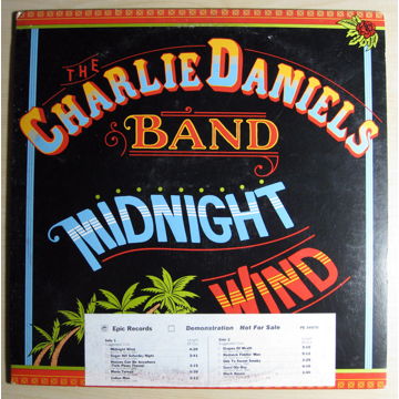 The Charlie Daniels Band - Midnight Wind 1977 NM Vinyl ...