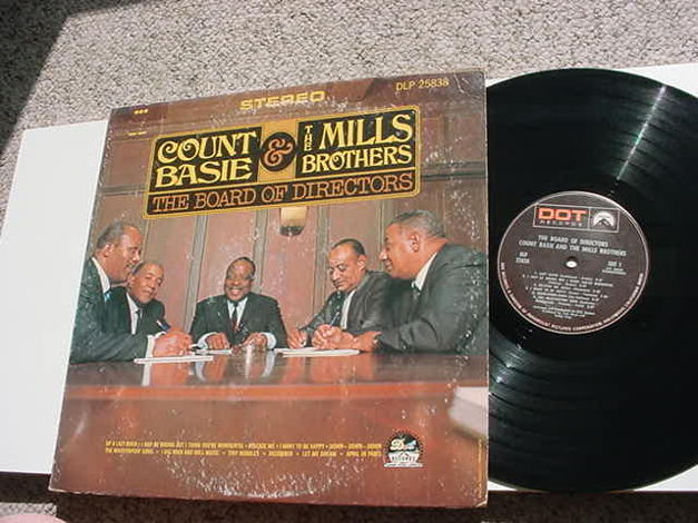 Count Basie & the Mills Brothers lp record the board of...