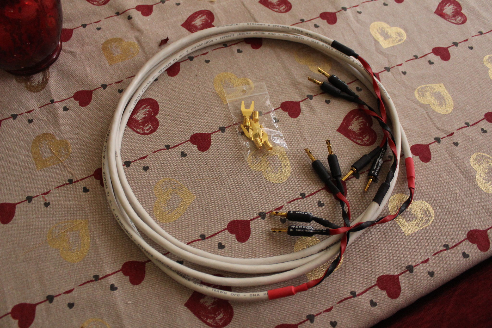 Wireworld Stream 8 Speaker Cables Pair 6.5 ft - AS NEW 2