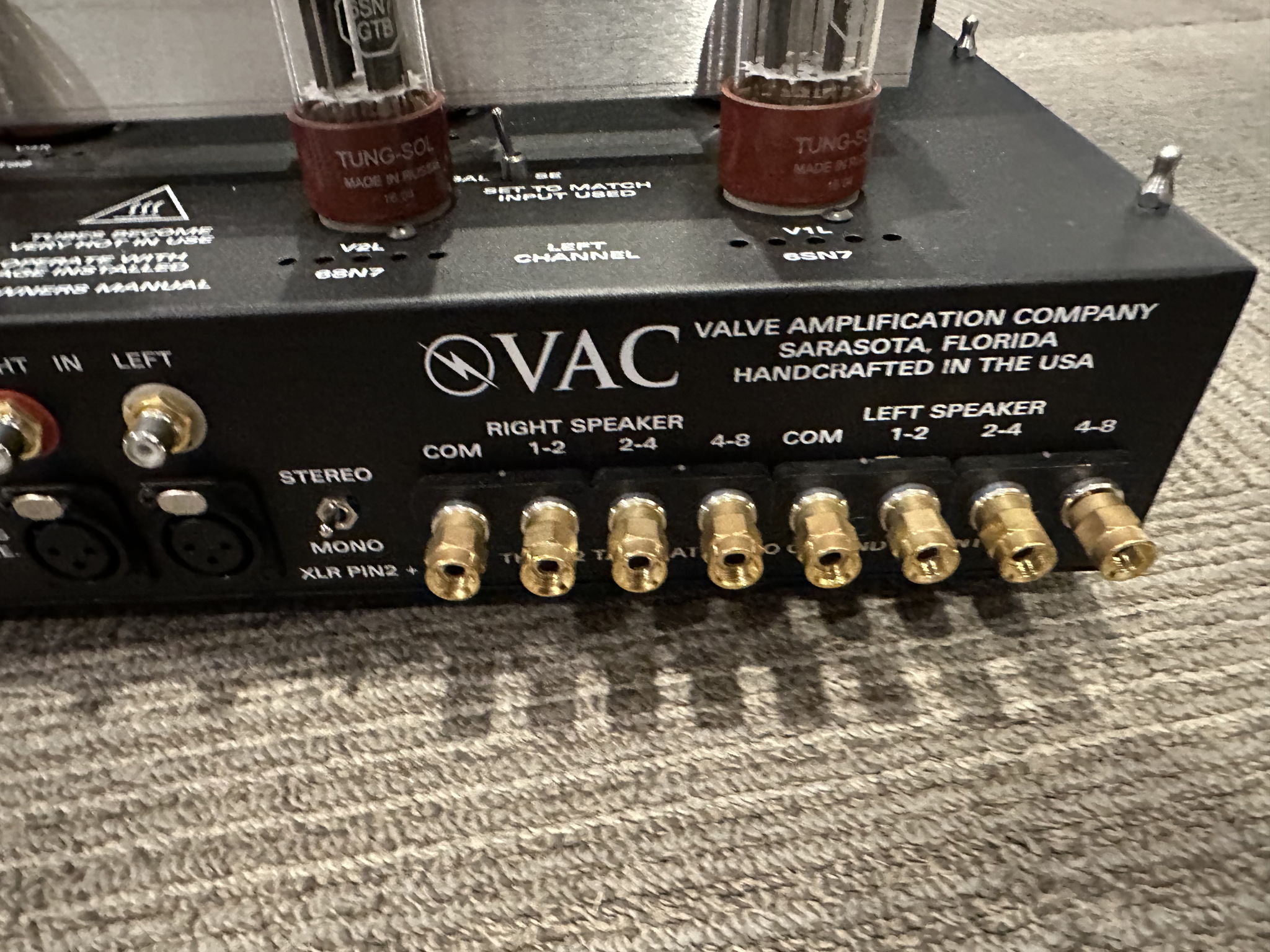 VAC Signature 200 iQ Amplifier (Silver) 7