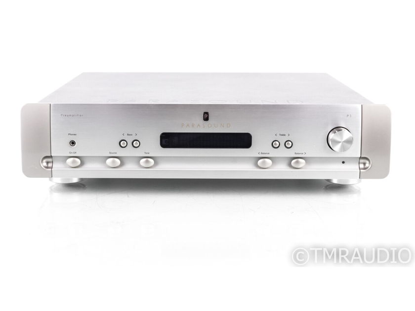 Parasound Halo P3 Stereo Preamplfiier; P-3; Remote; MM Phono (20241)