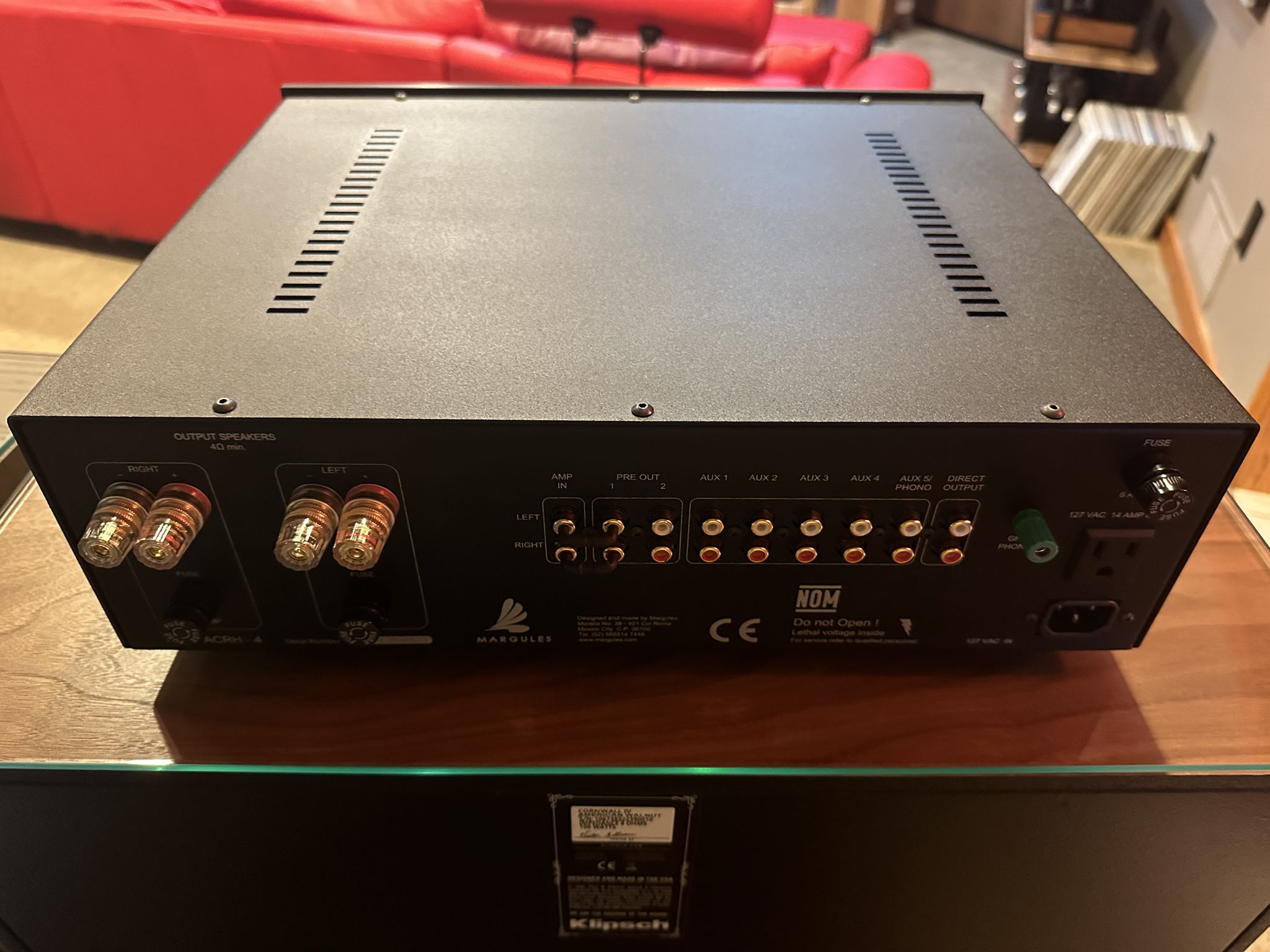 Margules Audio ARCH-4 Hybrid Integrated 5