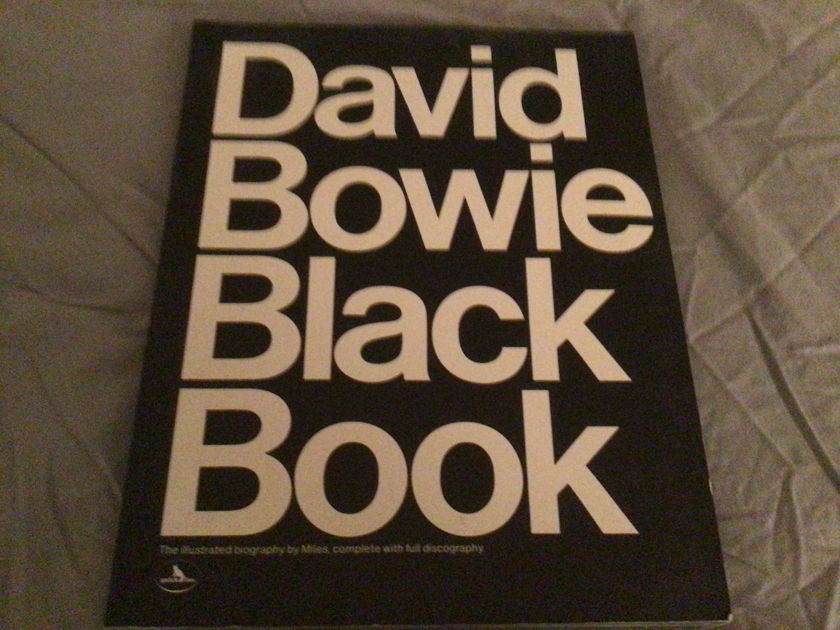 David Bowie Japan Book  Black Book