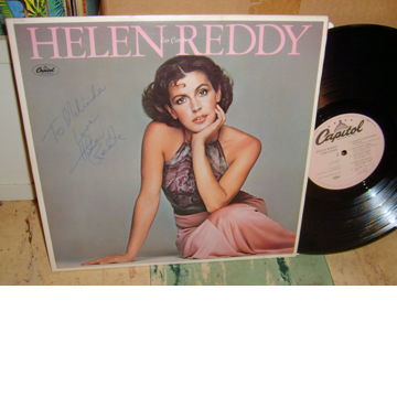 HELEN REDDY - rare AUTOGRAPHED 1977 Ear Candy LP