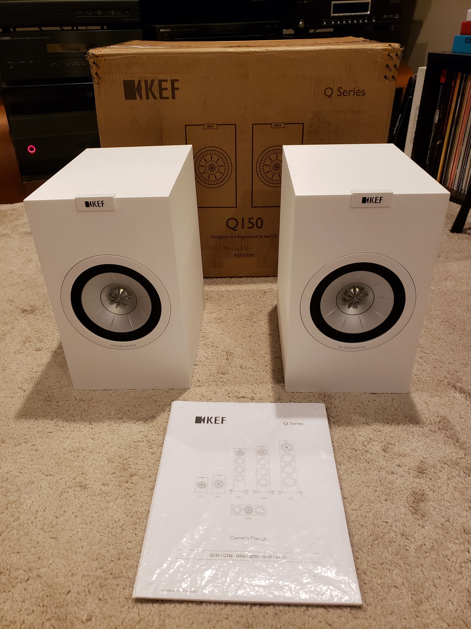 KEF Q150 - Pair (White) For Sale | Audiogon