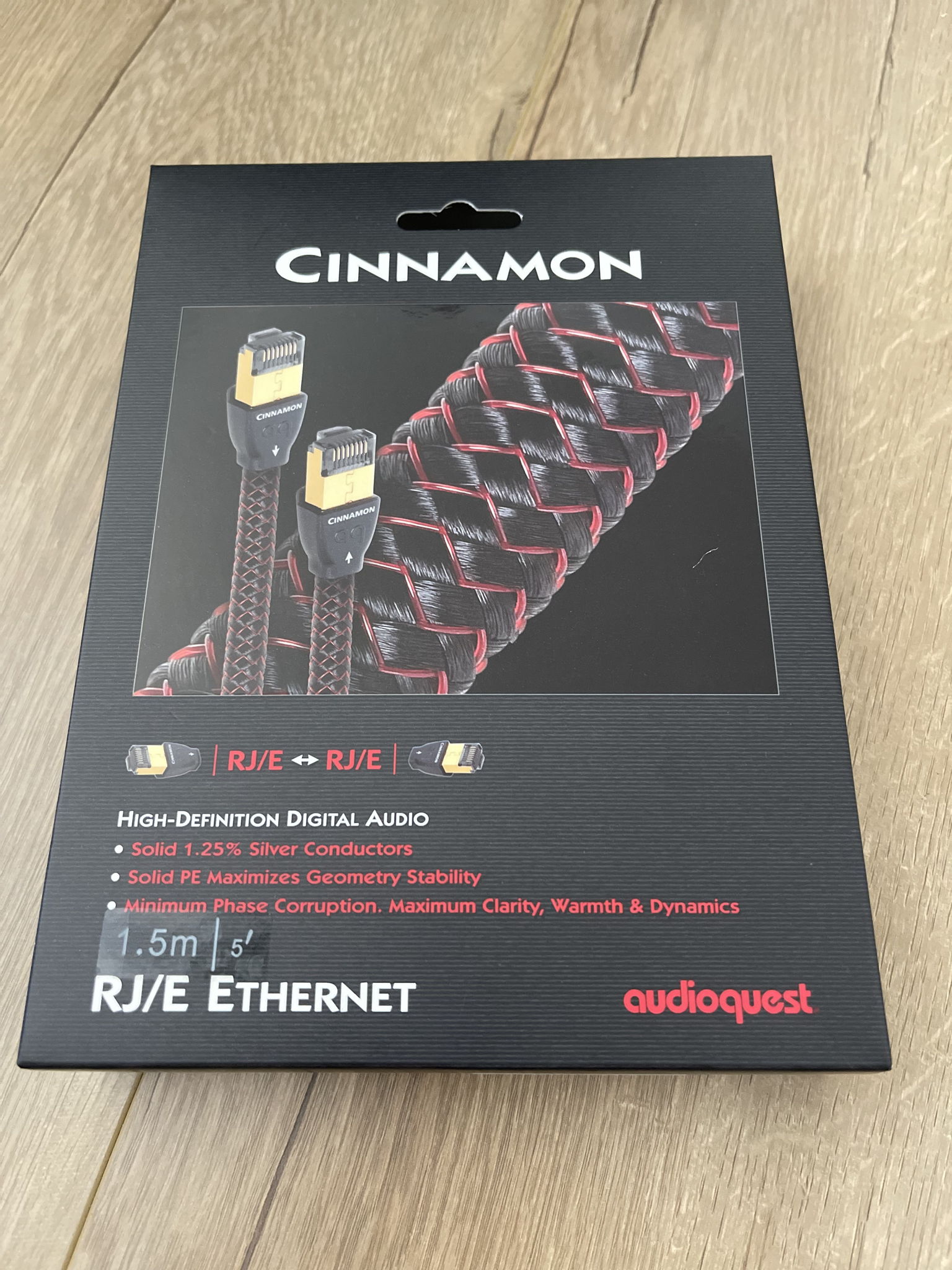 AudioQuest Cinnamon Ethernet Cable 1.5m For Sale | Audiogon