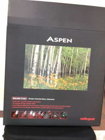 AudioQuest Aspen Speaker Cables - 5ft