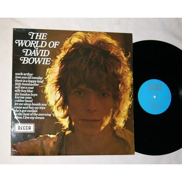 DAVID BOWIE LP-- - THE WORLD OF DAVID BOWIE-- mega rare...