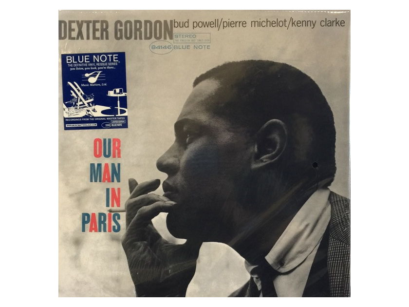 Dexter Gordon - Our Man in Paris - Music Matters 33rpm NEW / SEALED