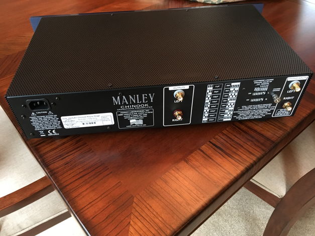 Manley Chinook Tube Phono Stage