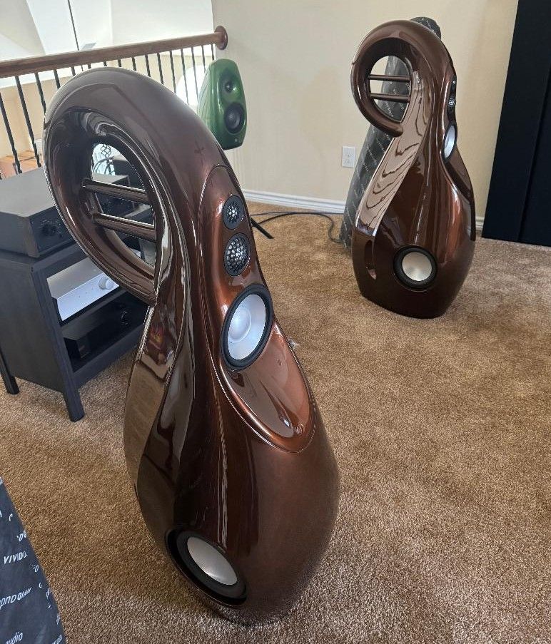 Vivid Audio Giya G3 Series 2 in beautiful BMW Chestnut ... 3