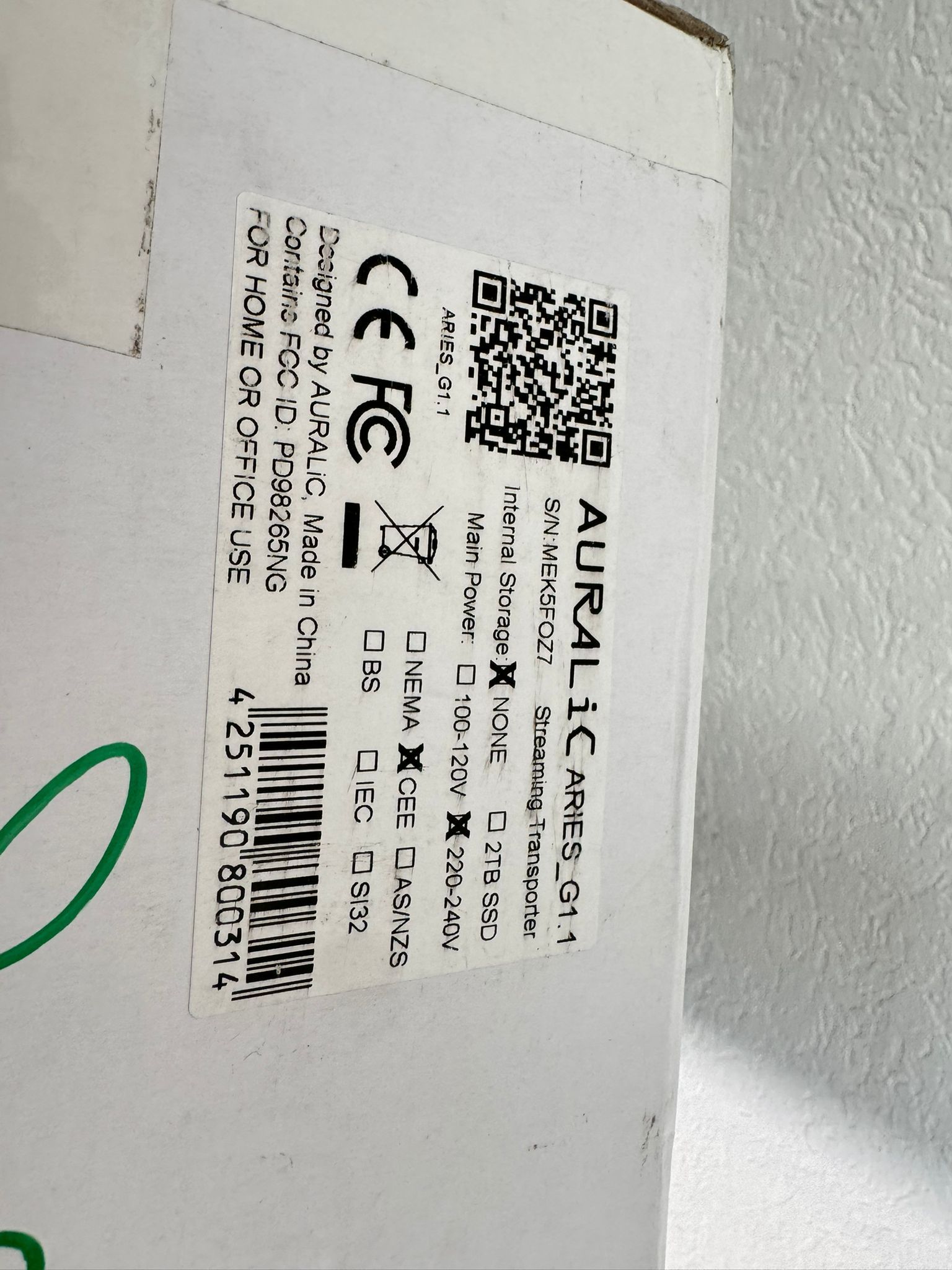 Auralic Aries G1.1 streaming bridge transport 10