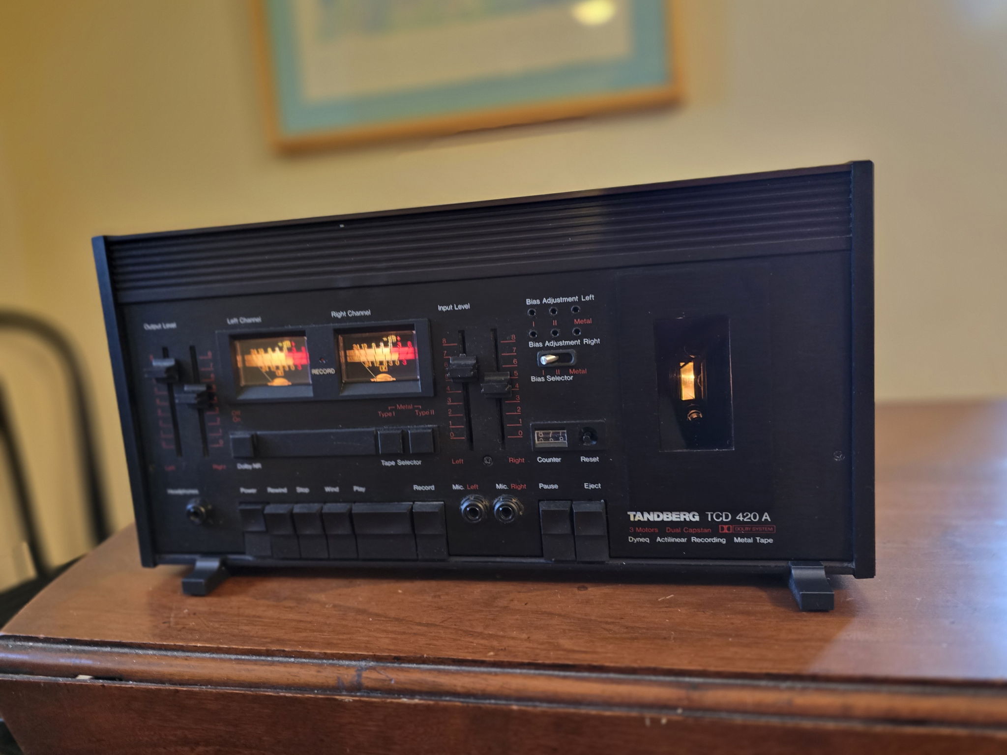 Tandberg TCD 420A  Cassette Player TCD 420A 2