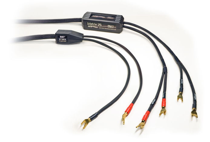 MIT Cables MATRIX 25 REV BIWIRE CABLE, 8 FT PR, 2020 SE...