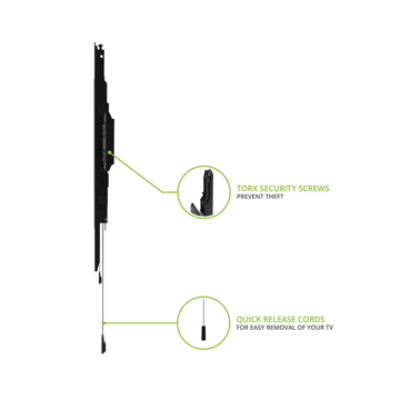 Kanto PF300 Low‑Profile Fixed TV Wall Mount for 32"-90"...