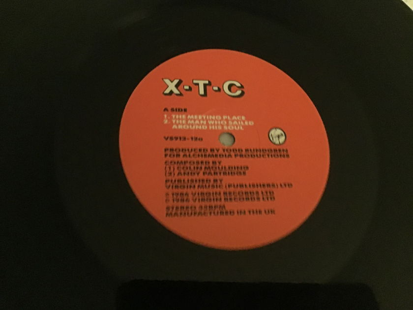 XTC  The Meeting Place UK 12 Inch With Home Demos Vinyl NM