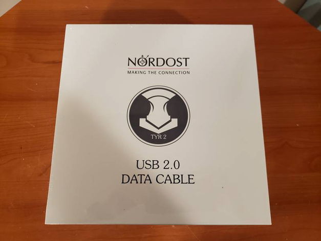 Nordost Tyr 2 USB Cable. 1 Meter. A to B. Now 45% Off.