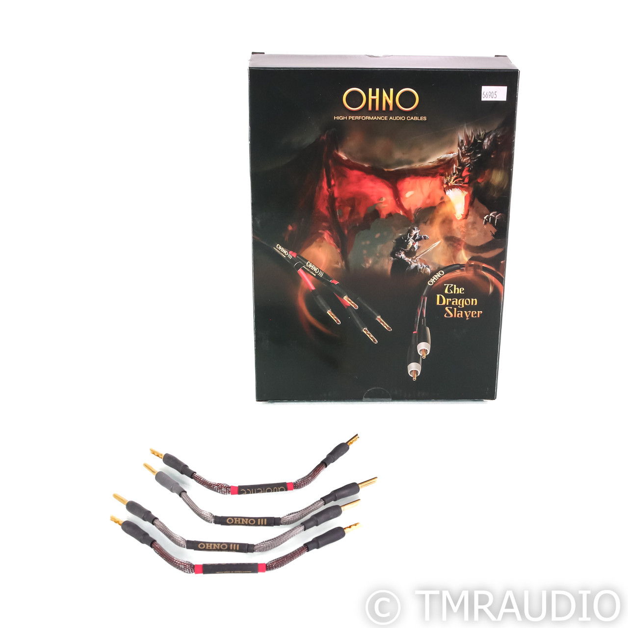 Audience OHNO III Bi-Wire Jumper Cables; Set of Four (6... 6