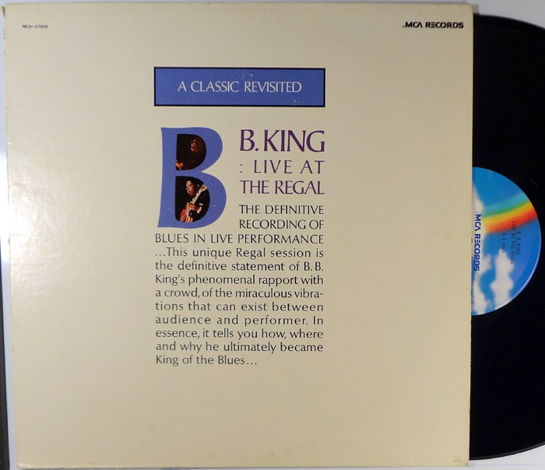 B. B. KING Live At the Regal MCA-27006