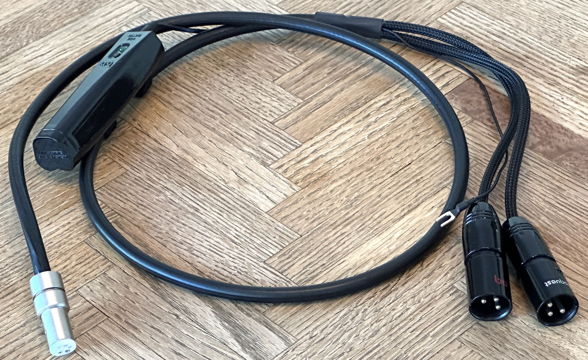 AudioQuest LeoPard 1.2 m Tonearm cable - JIS to XLR 2