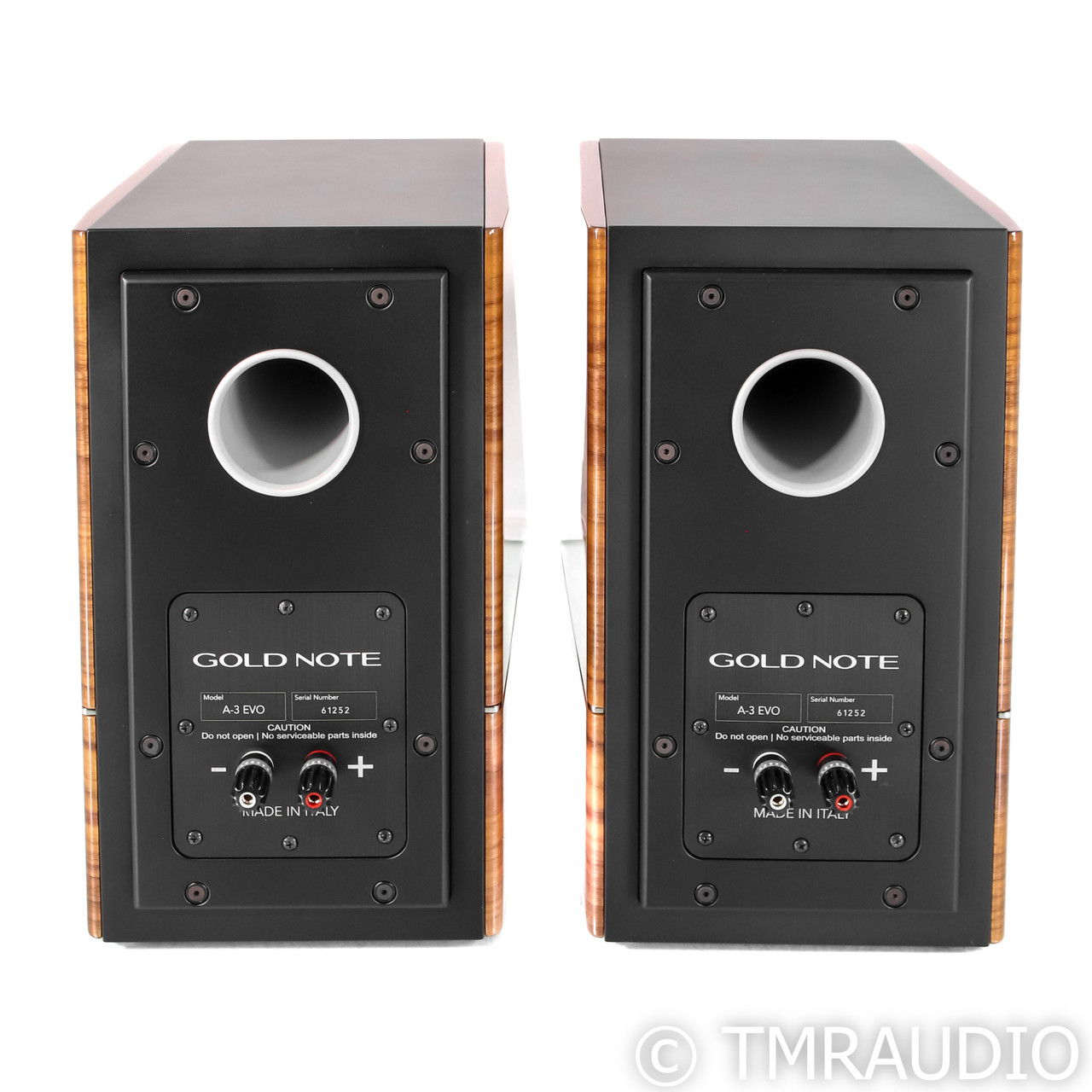 Gold Note A3 EVO Bookshelf Speakers; Gloss Walnut Pair ... 6