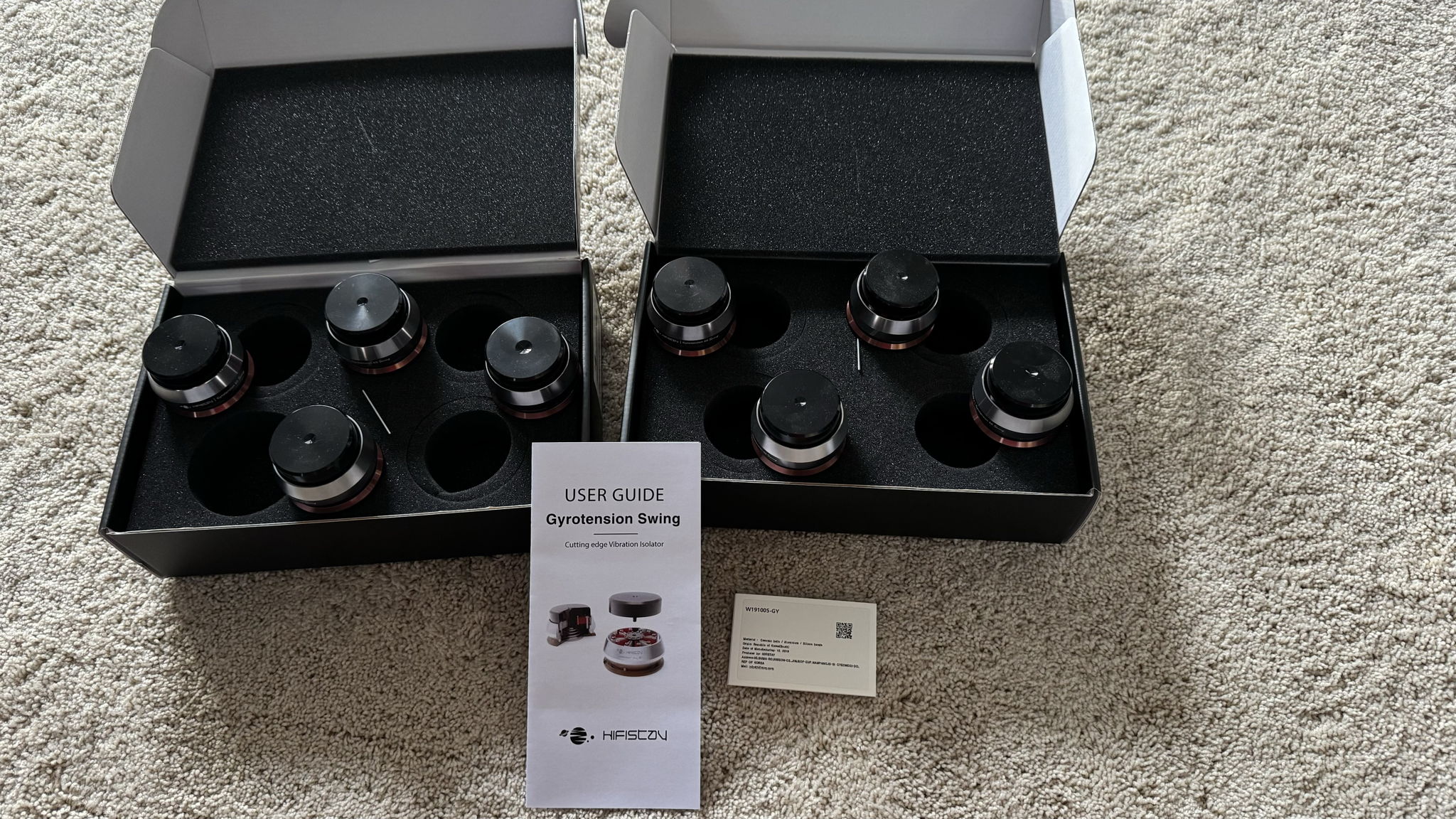 Hifistay Gyrotension Swing M "NEW" 6