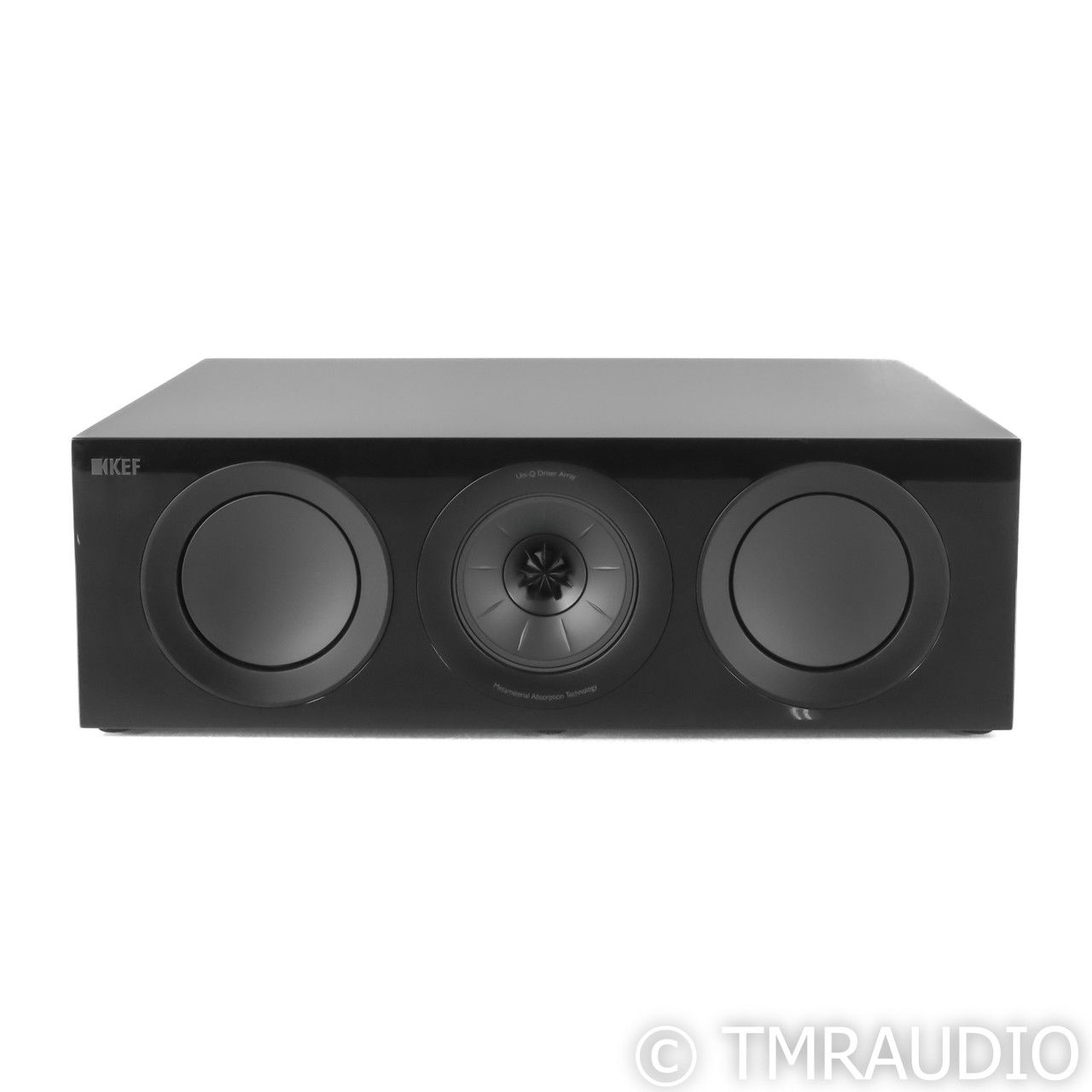 KEF R2 Meta Center Channel Speaker; Black Gloss (68488)