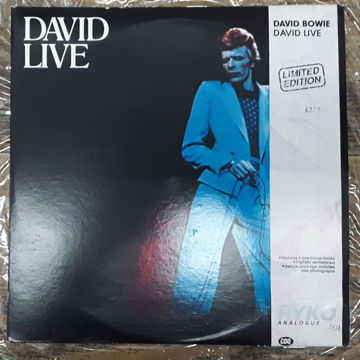 David Bowie - David Live 1990 NM Limited Edition CLEAR ...