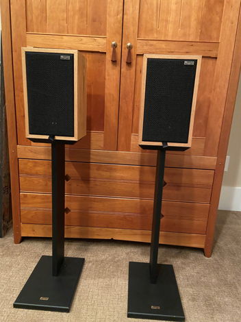 Rogers LS 3/5a with Rogers Stands