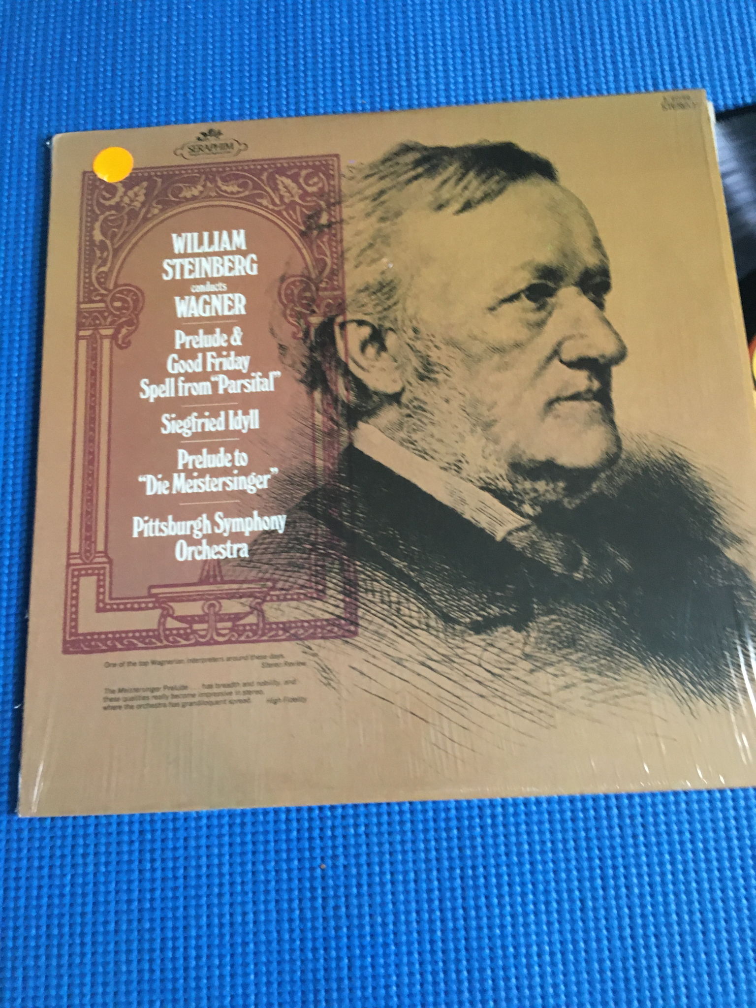 William Steinberg Wagner Pittsburgh symphony  Lp Record... 2