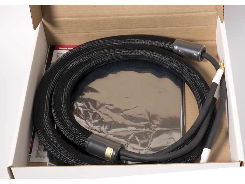 Shunyata Anaconda Speaker Cable - Bi Wire 2 Meter Set (4 Cables) Blank Warranty Cards