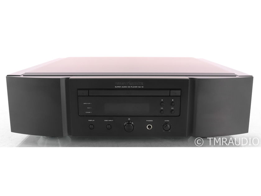Marantz SA-10 SACD / CD Player; Remote; Black (46237)